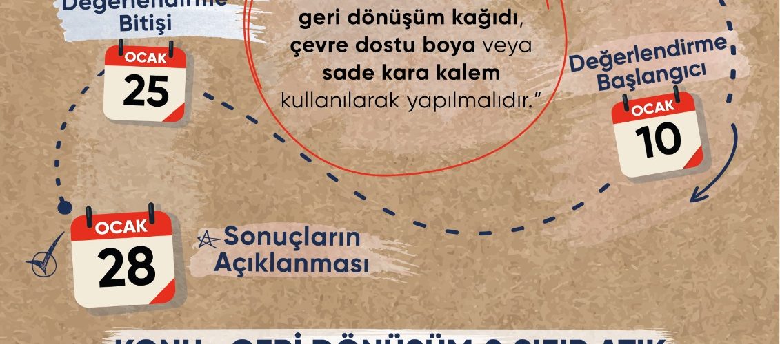 VARAKA “GERİ DÖNÜŞÜM” KONULU RESİM YARIŞMASI DÜZENLİYOR