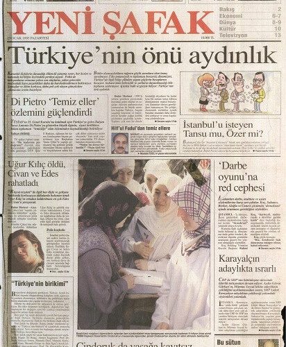 YENİ ŞAFAK 28 YAŞINA GİRDİ